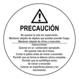 Etiqueta PRECAUCIÓN (20 piezas)