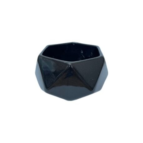 Cerámica Negra Hexagonal 300gr