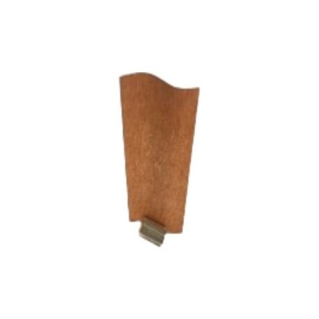 Pabilo de Madera Curvo “S” con Base (30mm x 12cm)